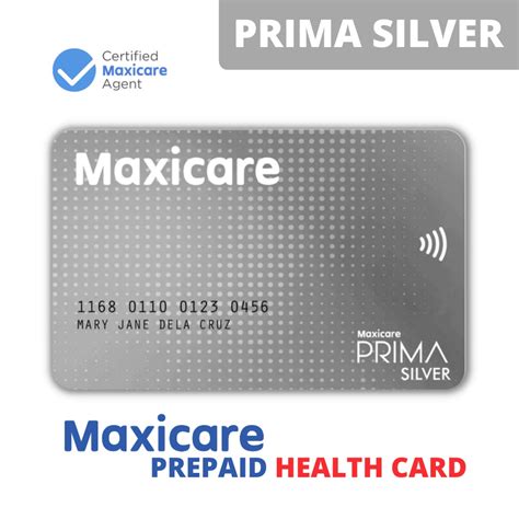 Maxicare PRIMA Silver affordable Prepaid HMO Card for .